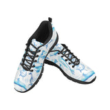 Watercolor dolphin pattern Women's Sneaker Shoes