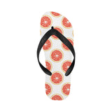 Grapefruit pattern Unisex Flip Flops