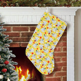 Yorkshire Terrier Pattern Print Design 05 Christmas Stocking