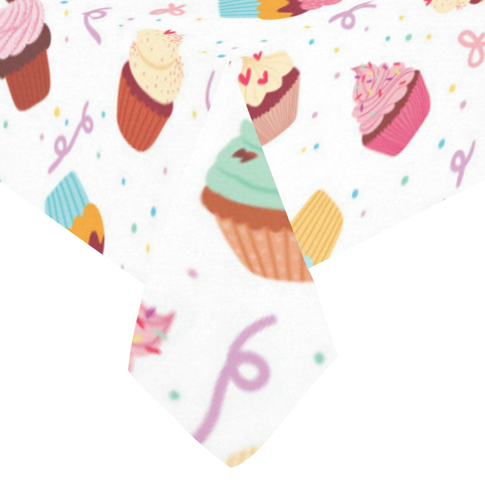 Cake cupcake design pattern Tablecloth