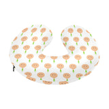 cute onions smiling faces U-Shaped Travel Neck Pillow