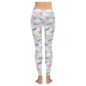 Helicopter plane pattern Women's Legging Fulfilled In US
