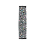 Ostrich Pattern Print Design 01 Car Seat Belt Cover