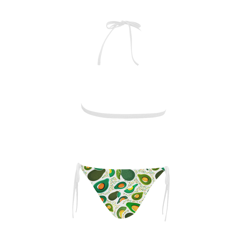 Avocado design pattern Sexy Bikinis Two-Piece Swimsuits
