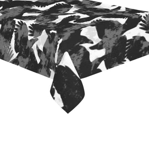 Crow illustration pattern Tablecloth