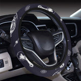 Chihuahua space helmet. astronaut pattern Car Steering Wheel Cover