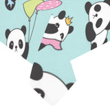 Cute baby panda pattern Tablecloth