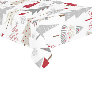 Cute Christmas tree pattern Tablecloth
