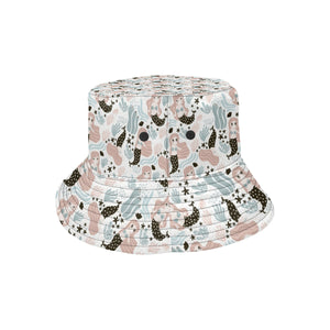 cute mermaid pattern Unisex Bucket Hat