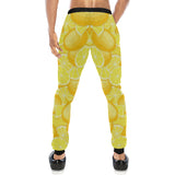 lemon pattern Unisex Casual Sweatpants