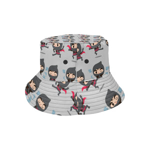 Cute ninja pattern Unisex Bucket Hat