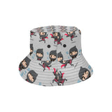 Cute ninja pattern Unisex Bucket Hat