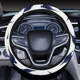 Swallow Pattern Print Design 03 Car Steering Wheel Cover