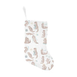 Cute sea otters pattern Christmas Stocking