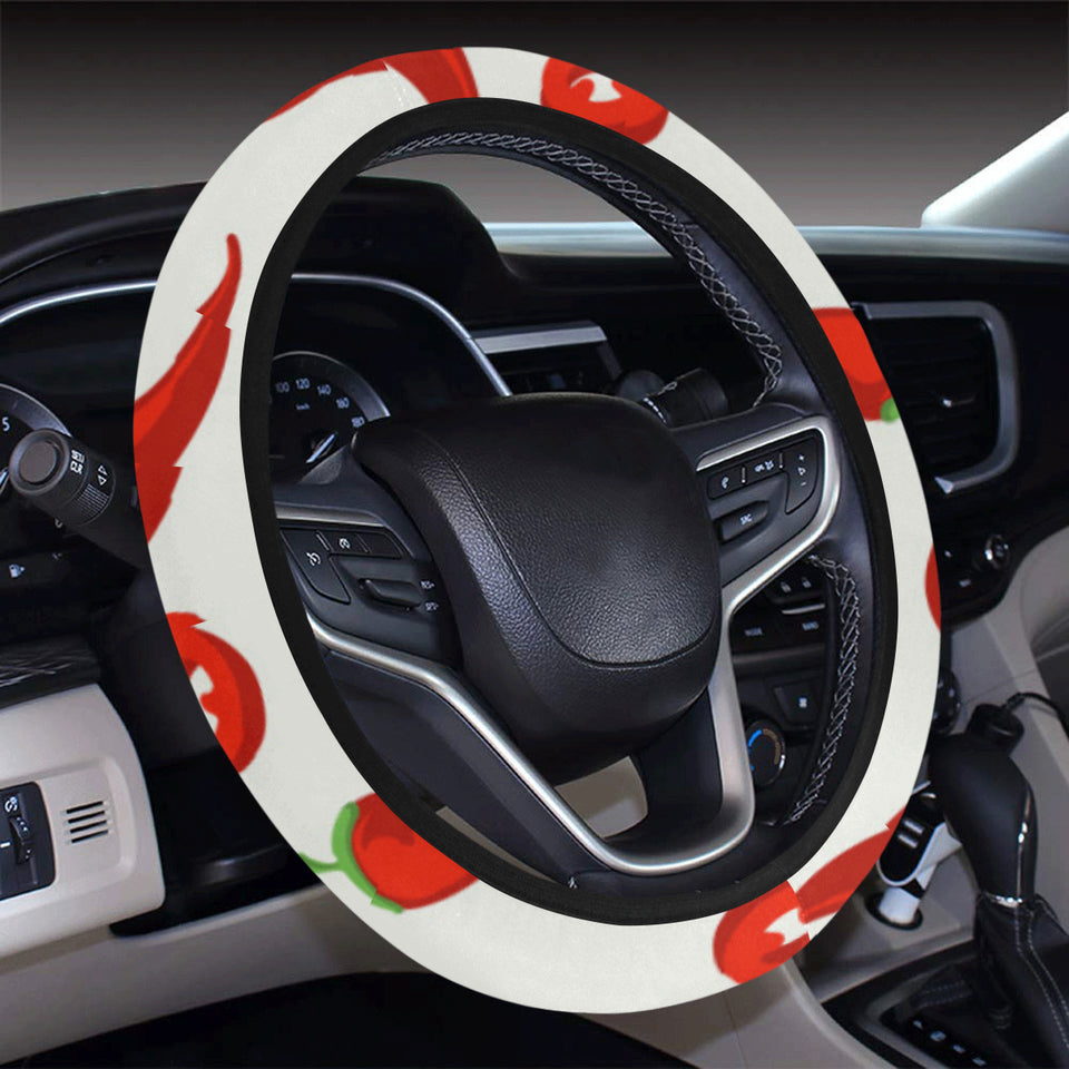 Chili pattern Car Steering Wheel Cover