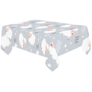 Sweet dreams sheep pattern Tablecloth