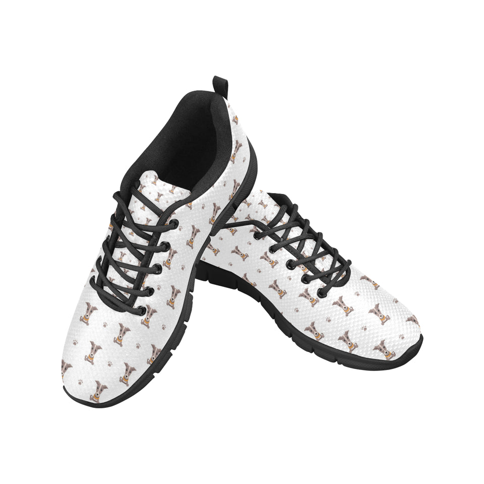 Greyhound Pattern Print Design 05 Women's Sneaker Shoes