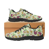 Paassion fruit pattern Women's Sneaker Shoes