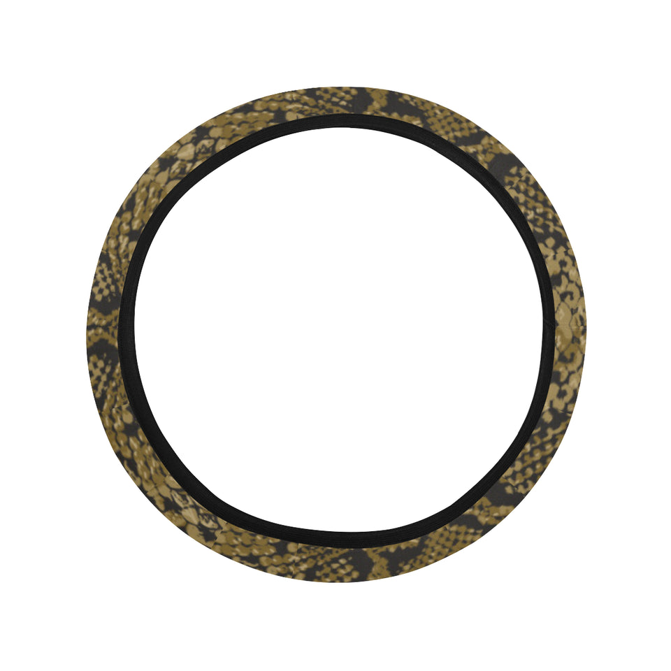 Snake skin pattern Car Steering Wheel Cover