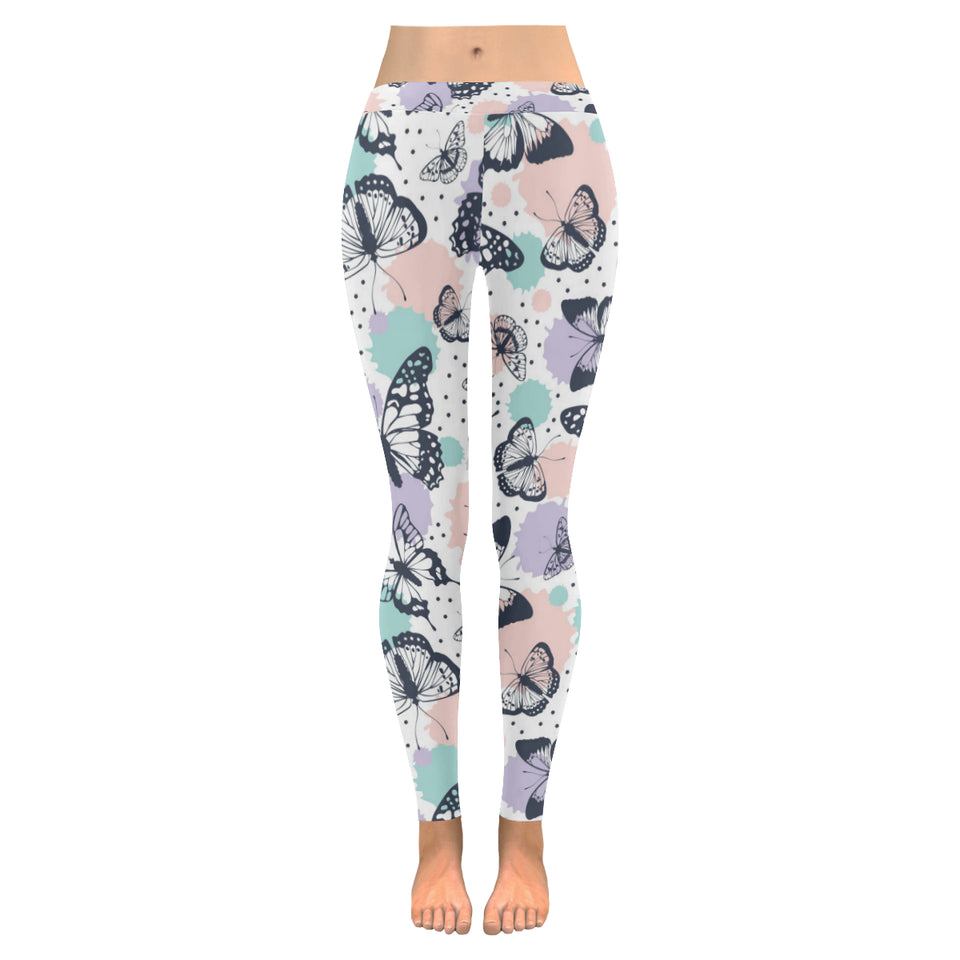 Butterfly pattern Women's Legging Fulfilled In US
