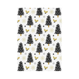 Christmas tree holly snow star pattern House Flag Garden Flag