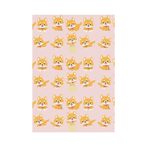 Cute shiba inu dog pattern House Flag Garden Flag