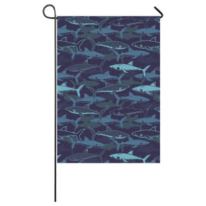 Shark pattern House Flag Garden Flag