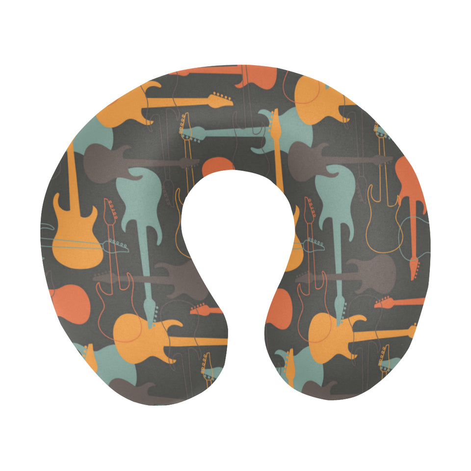 electric guitars pattern U-Shaped Travel Neck Pillow