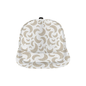 Cool gold moon abstract pattern All Over Print Snapback Cap