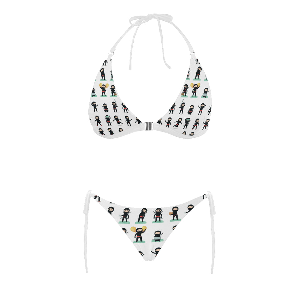 Cute ninja katana sword pattern Sexy Bikinis Two-Piece Swimsuits