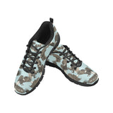 Eagle Pattern Print Design 01 Men's Breathable Sneakers ( Model 055)