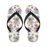 Cute koalas teapots tea Unisex Flip Flops