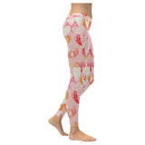 Hand drawn heart design pattern Women's Legging Fulfilled In US
