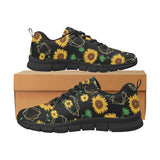 sunflower golden polygonal shapes Men's Sneaker Shoes