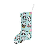 Cute baby panda pattern Christmas Stocking