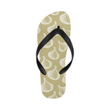 Garlic design pattern Unisex Flip Flops