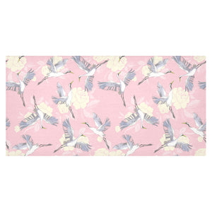 Japanese crane rose pattern Tablecloth