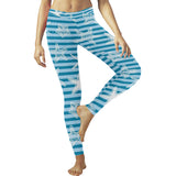Starfish blue blackground Women's Legging Fulfilled In US