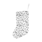 Pigeon Pattern Print Design 05 Christmas Stocking