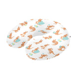 Cute Kangaroo pattern U-Shaped Travel Neck Pillow