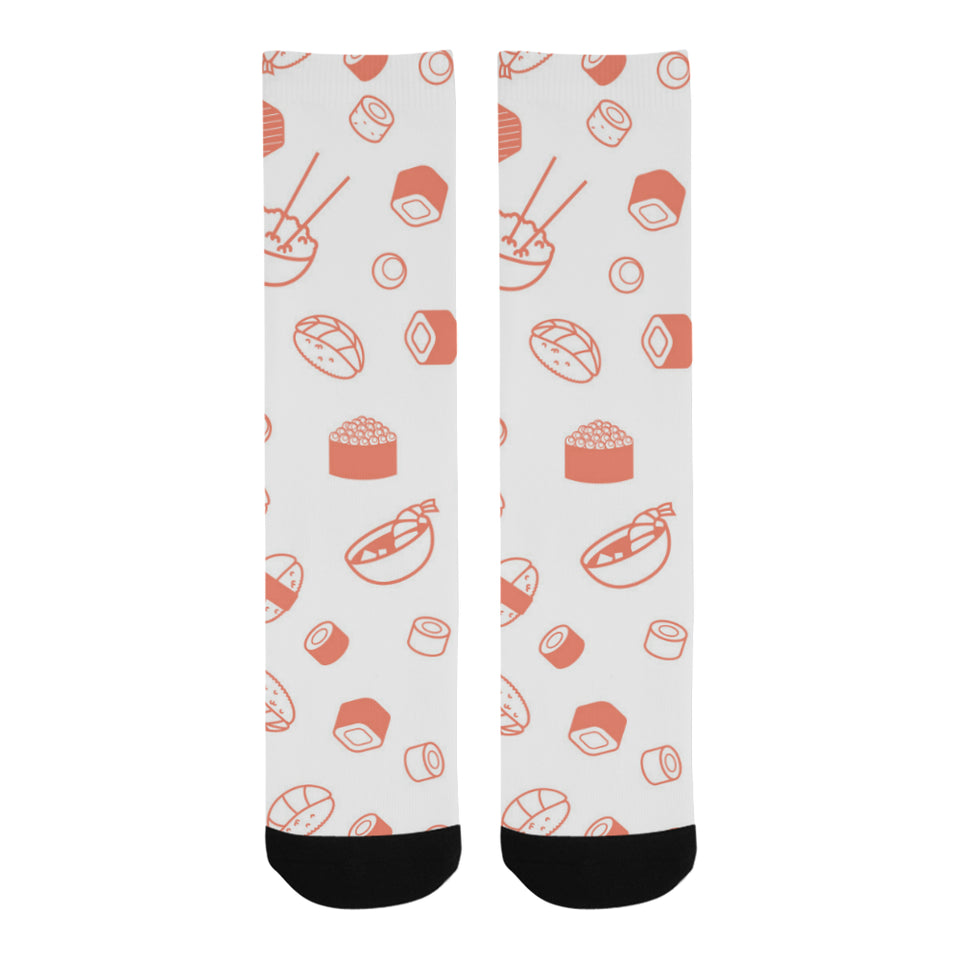 Sushi pattern Crew Socks