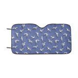 Seagull Pattern Print Design 03 Car Sun Shade