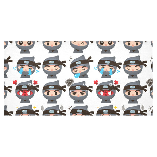 Cute ninja design pattern Tablecloth