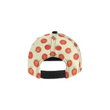 Tomato dot background All Over Print Snapback Cap