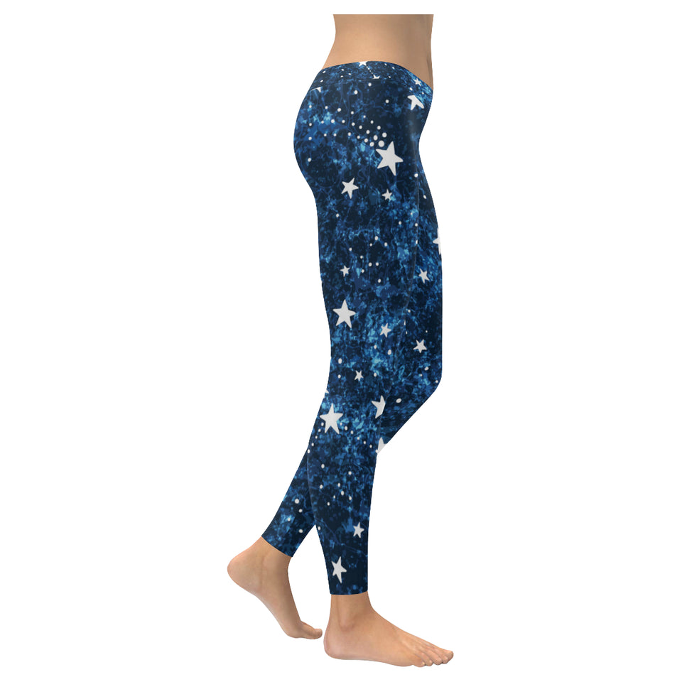 Night sky star pattern Women's Legging Fulfilled In US