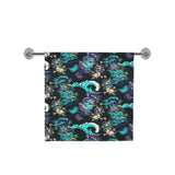 Dragon sea wave pattern Bath Towel