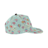 Hot Air Balloon design Pattern All Over Print Snapback Cap