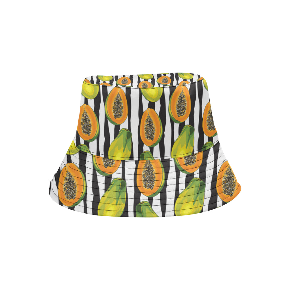 papaya design pattern Unisex Bucket Hat