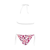 pink sketch tulip pattern Sexy Bikinis Two-Piece Swimsuits