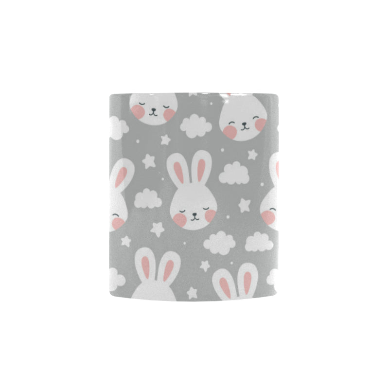 Rabbit cloud Pattern Morphing Mug Heat Changing Mug